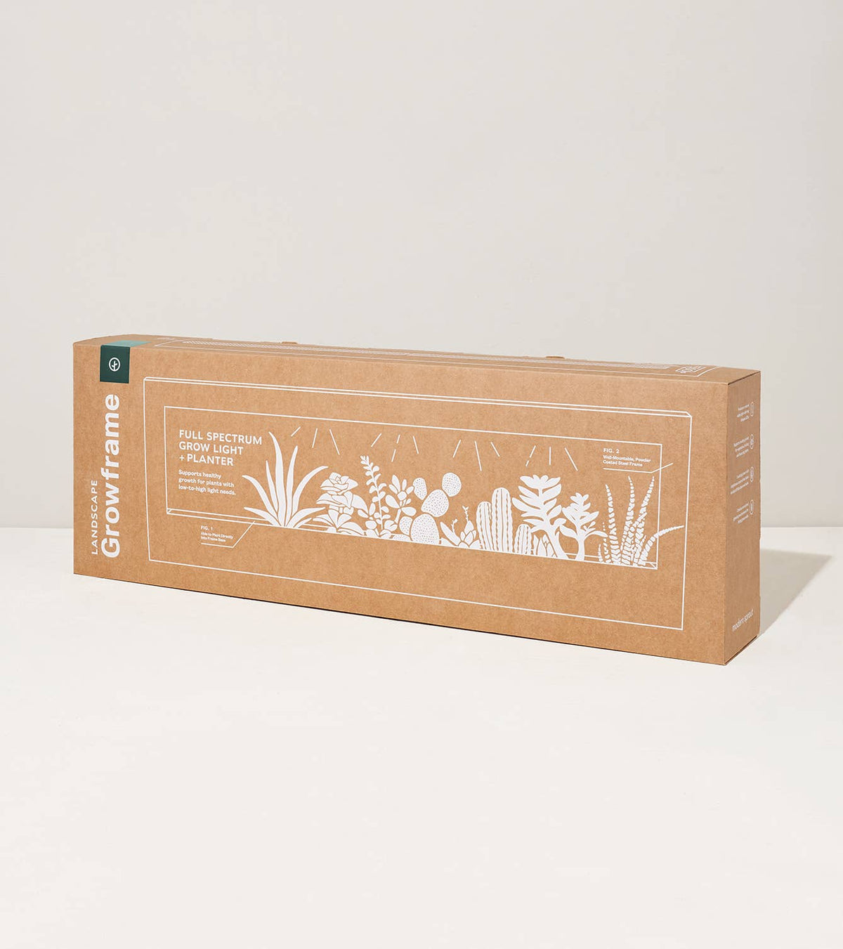 Smart LED Light Landscape Growframe- Emerald Green