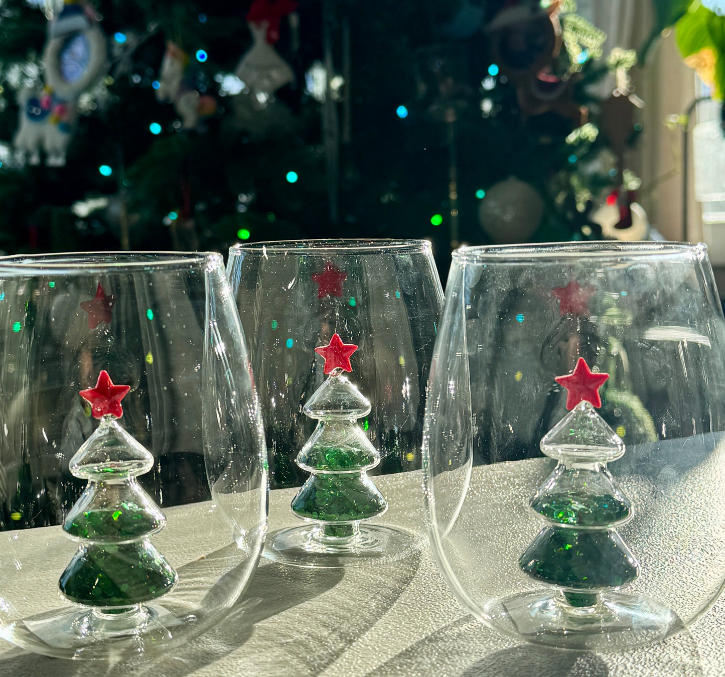 Christmas Tree Glass