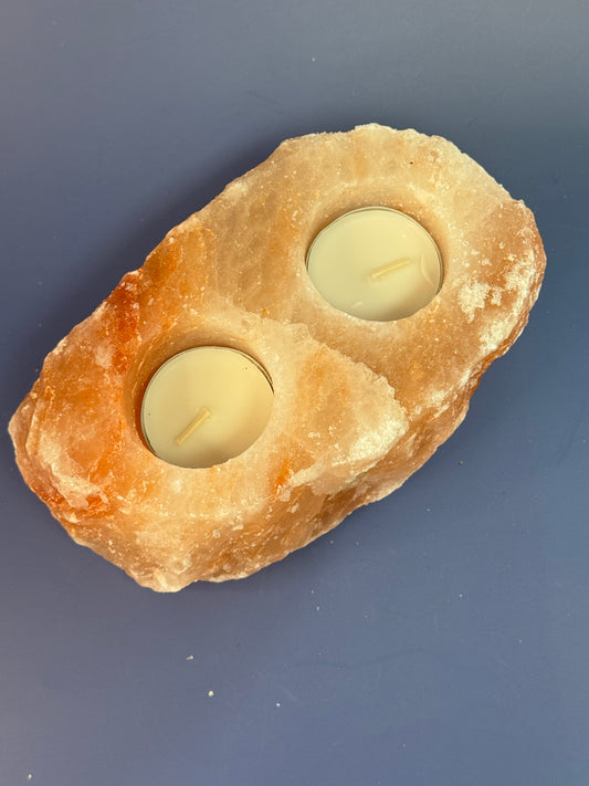 Himalayan Salt Candle Holder
