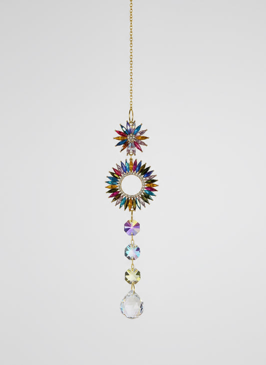 Colored Crystal Suncatcher