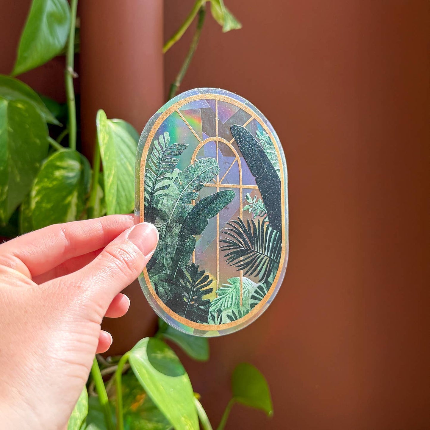 Rainbow maker sticker - Greenhouse Glow