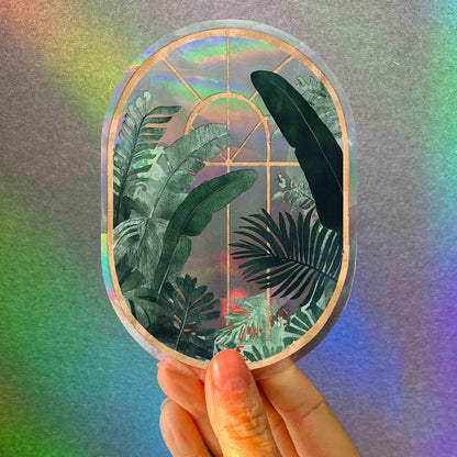 Rainbow maker sticker - Greenhouse Glow