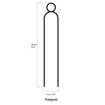 Mini Plant Stake - Black