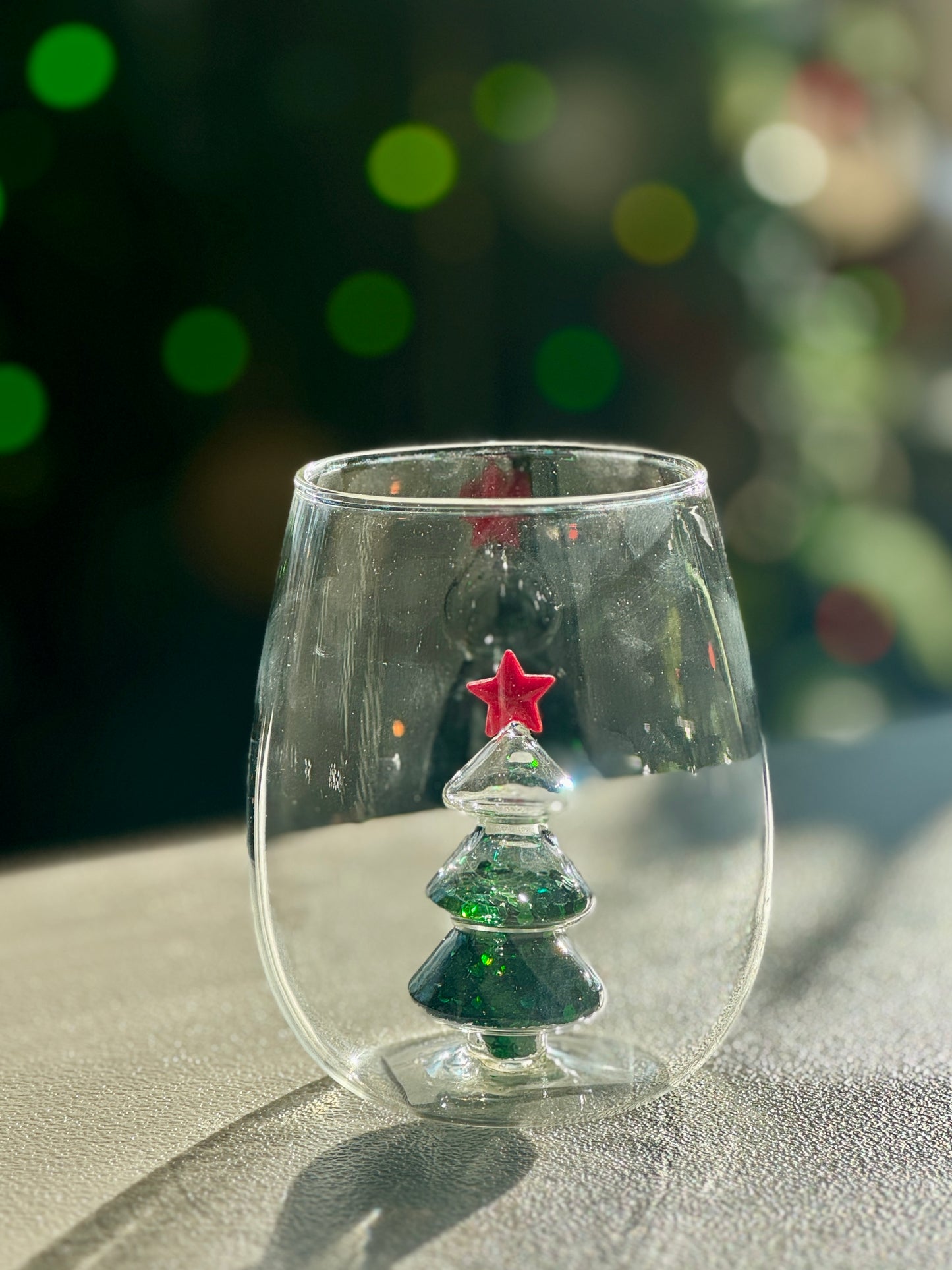 Christmas Tree Glass