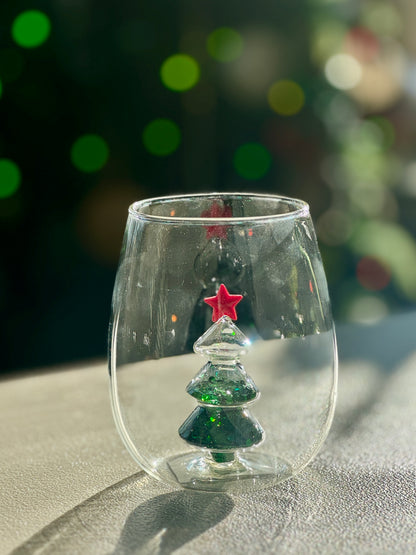 Christmas Tree Glass