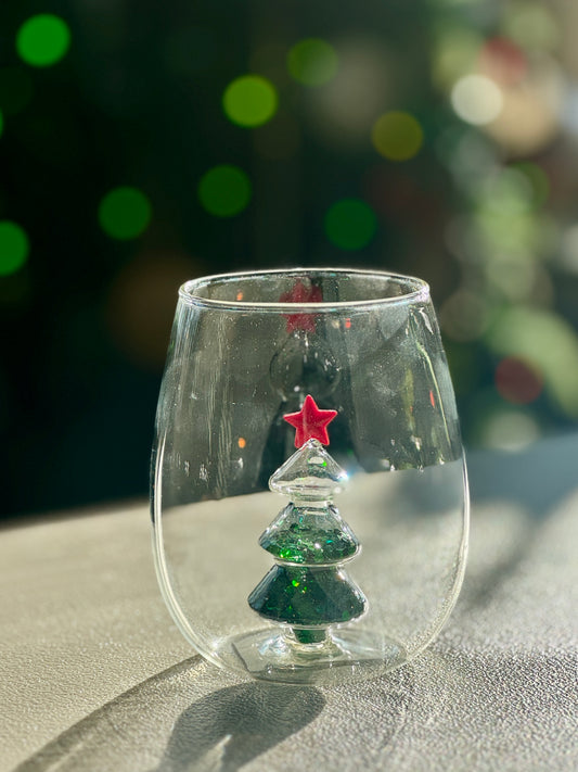 Christmas Tree Glass