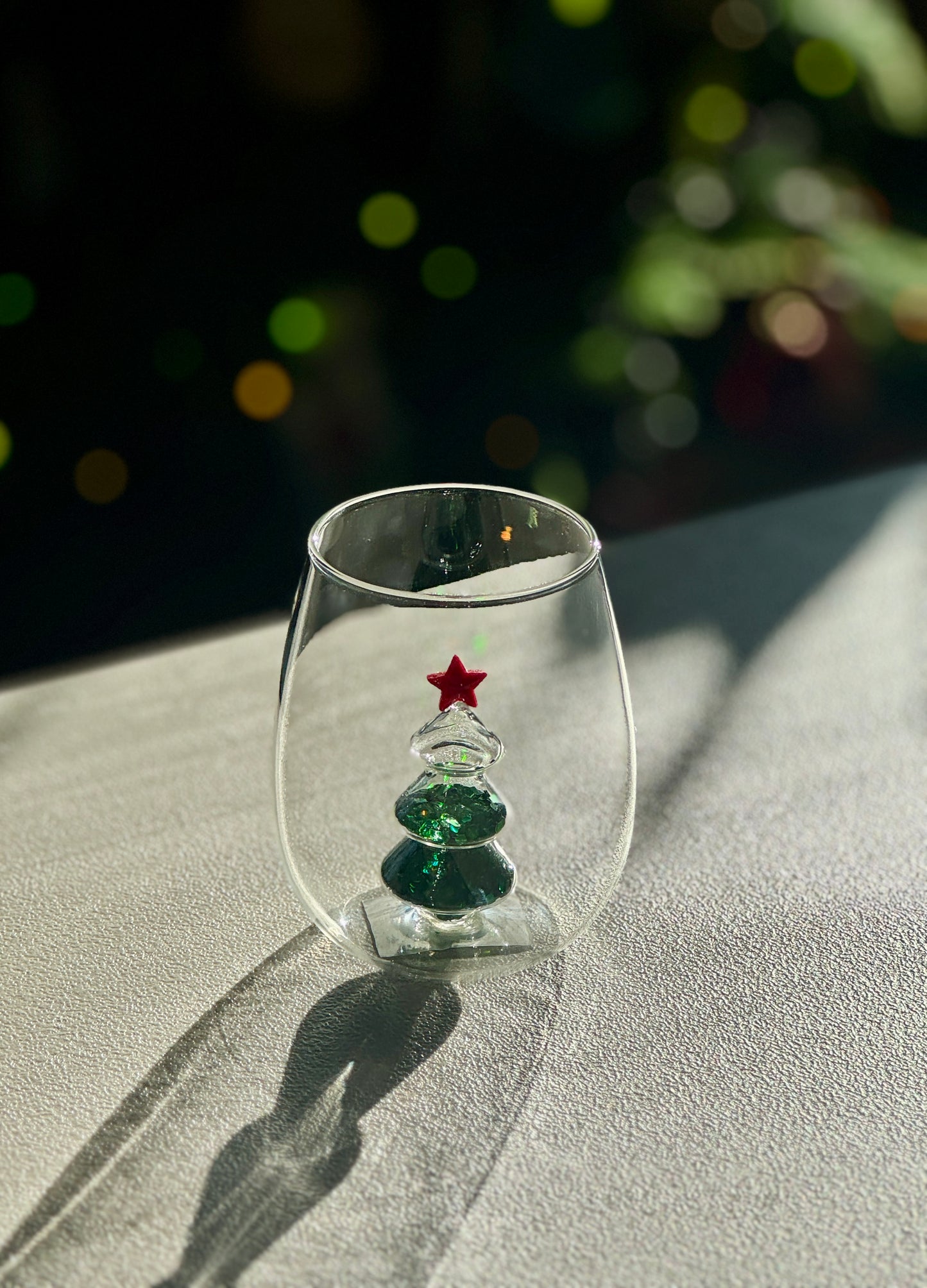 Christmas Tree Glass
