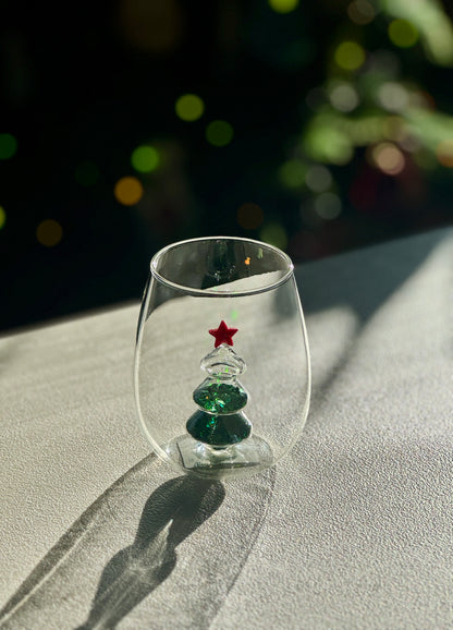 Christmas Tree Glass