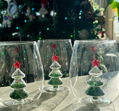 Christmas Tree Glass