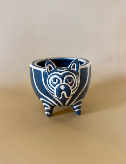 French Bulldog Planter