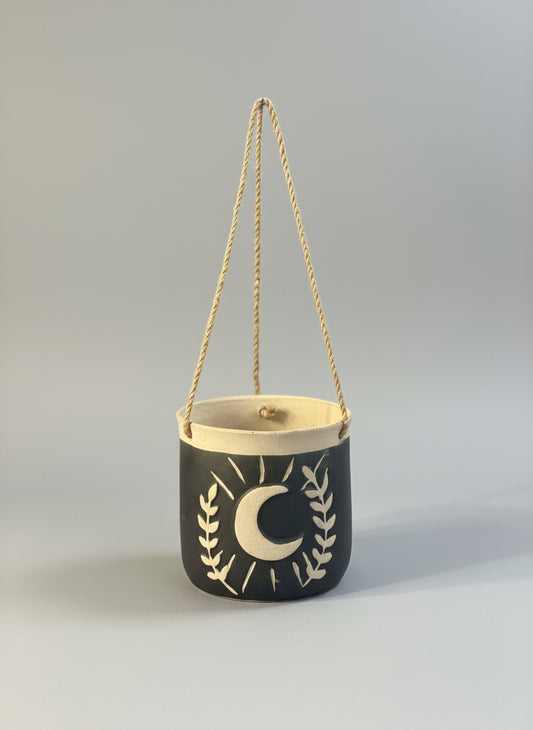 Moon Hanging Planter 🌙✨