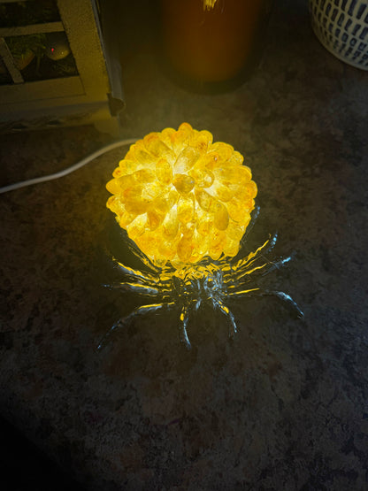 Crystal Spider Lamp