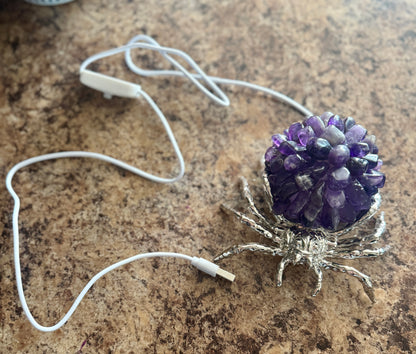 Crystal Spider Lamp