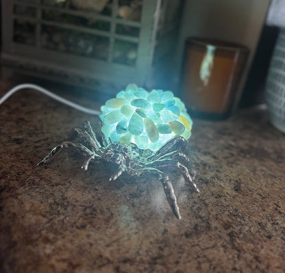 Crystal Spider Lamp