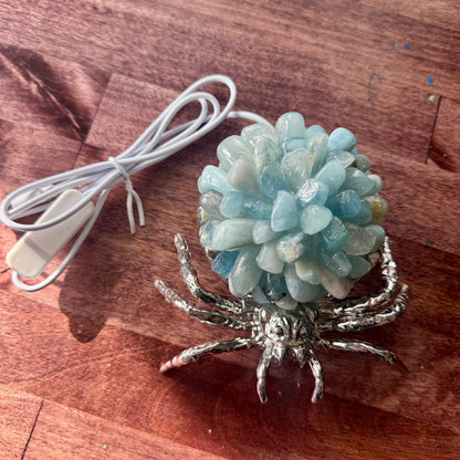 Crystal Spider Lamp
