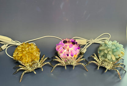 Crystal Spider Lamp