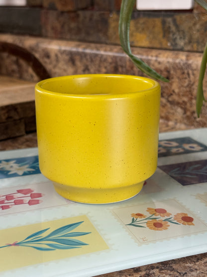 Mini Yellow Pot