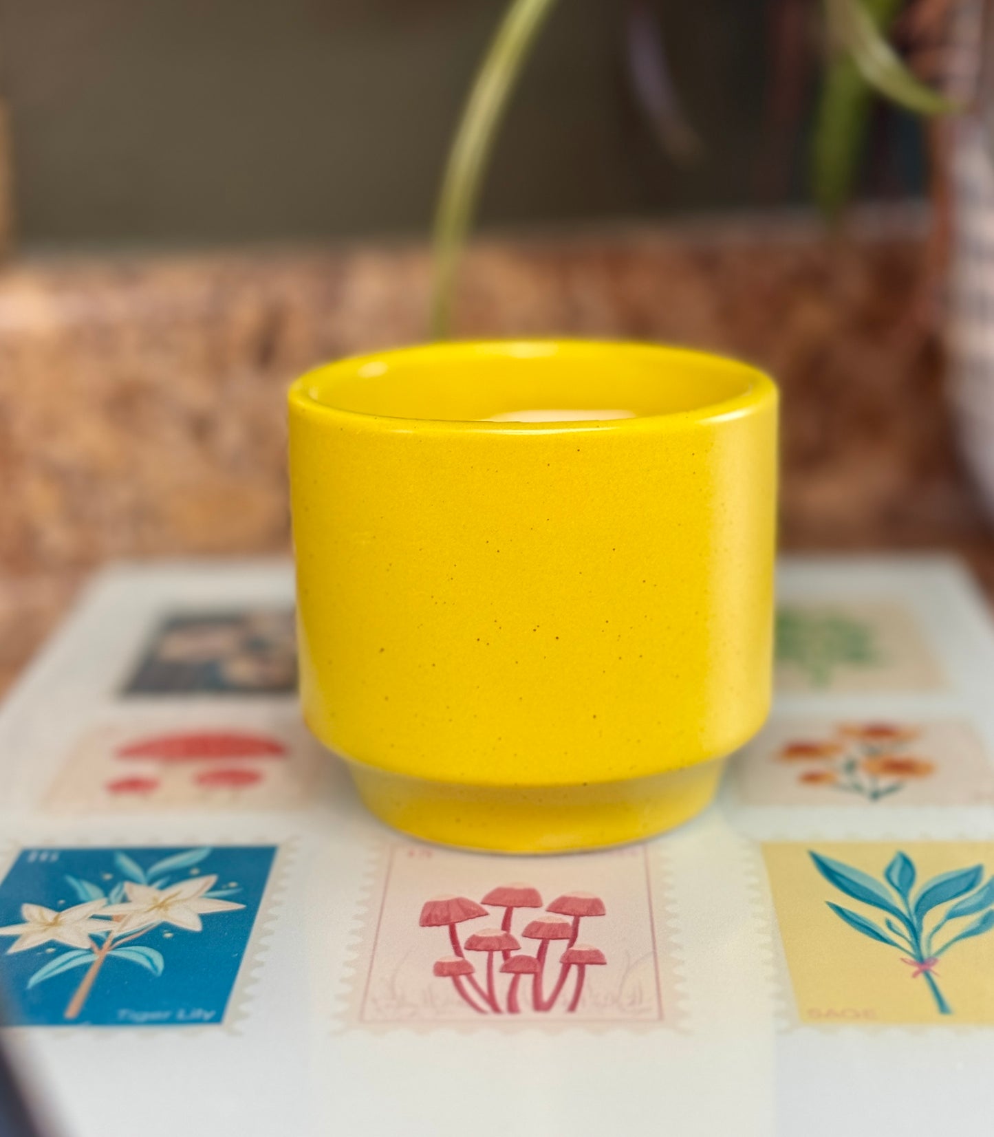 Mini Yellow Pot