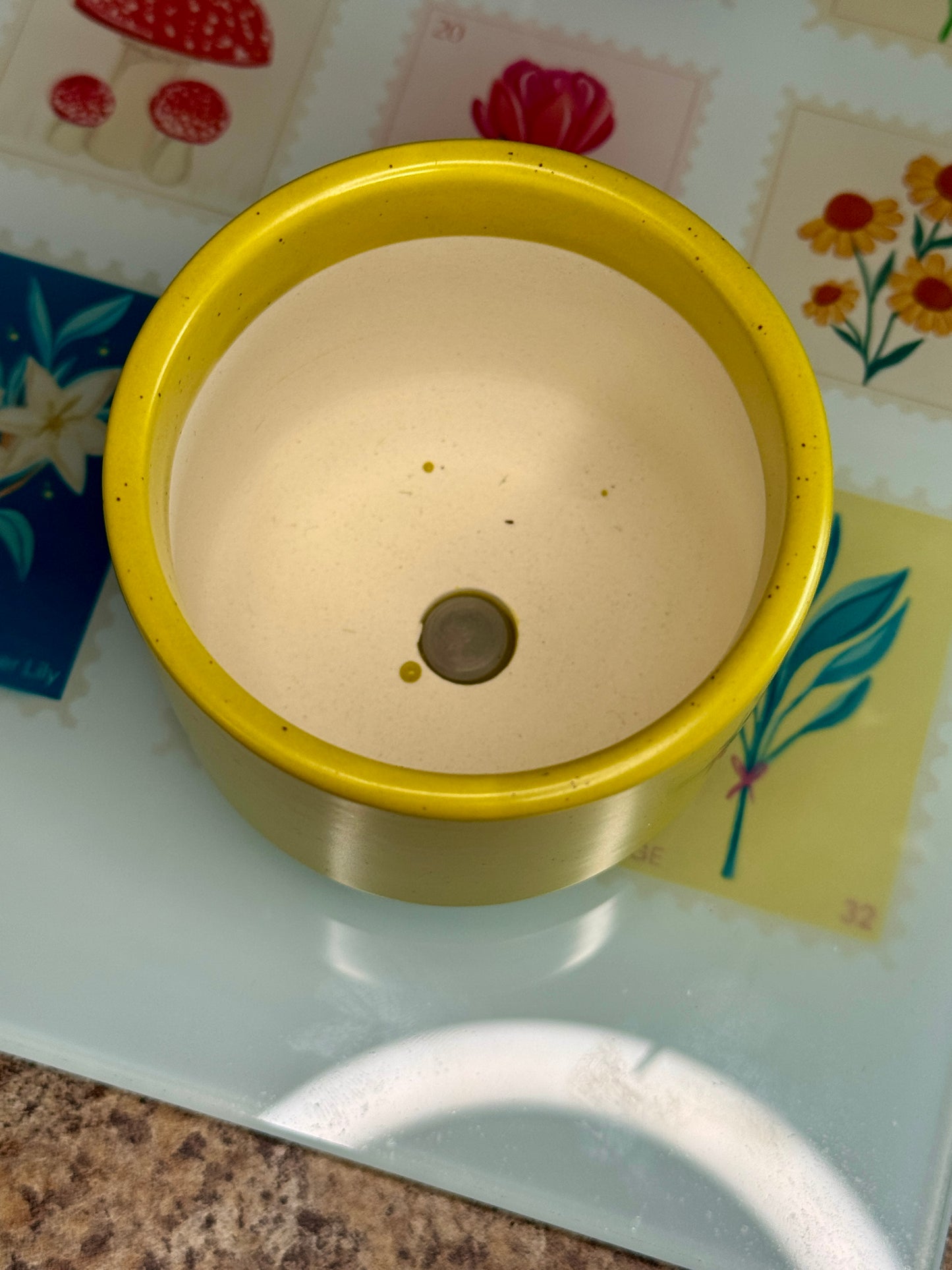 Mini Yellow Pot
