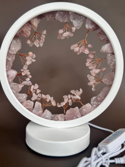 Round Gemstone Lamp