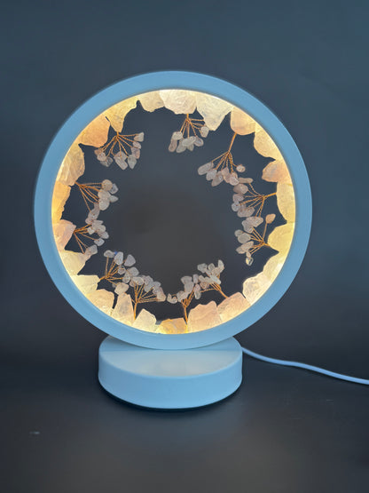 Round Gemstone Lamp