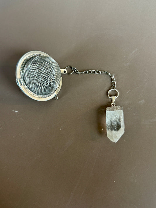 Quartz Crystal Tea Infuser, Crystal Infuser Loose Leaf Tea