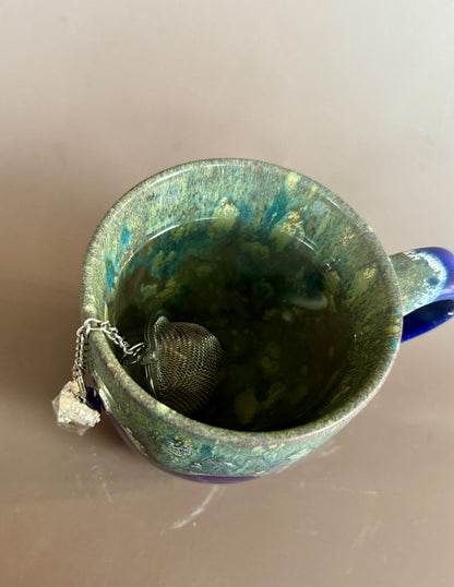 Quartz Crystal Tea Infuser, Crystal Infuser Loose Leaf Tea