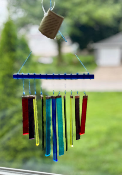 Rainbow Glass Chime