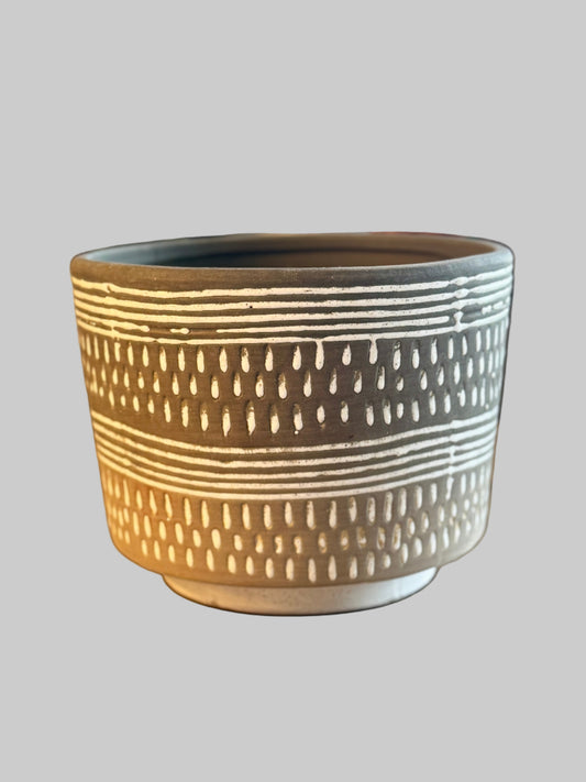 Tribal Planter — 8.25” x 6.5”