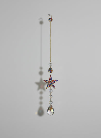 Colored Crystal Suncatcher