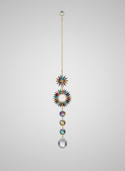 Colored Crystal Suncatcher