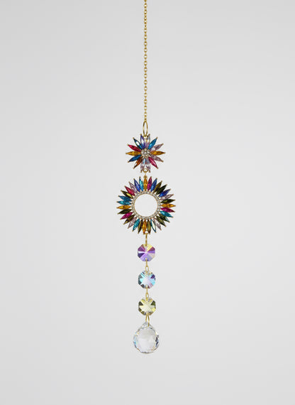 Colored Crystal Suncatcher