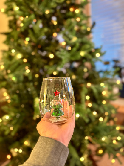 Christmas Tree Glass