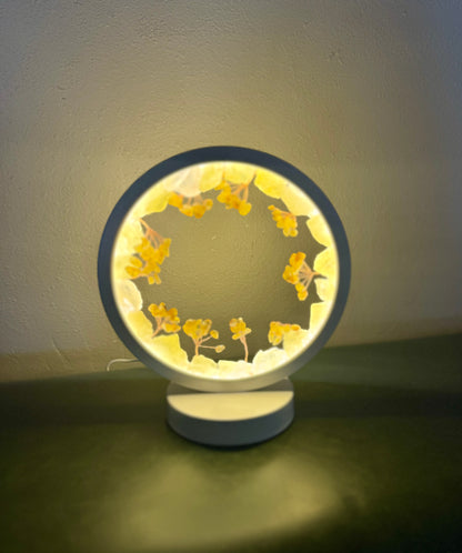 Round Gemstone Lamp