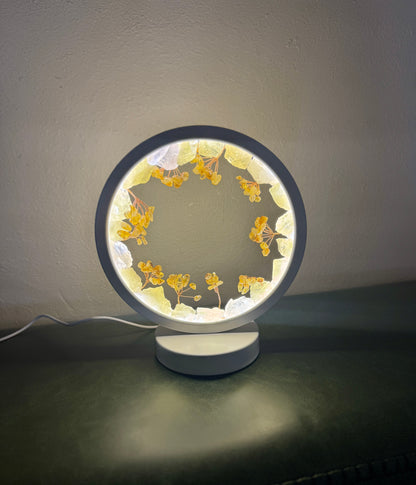 Round Gemstone Lamp