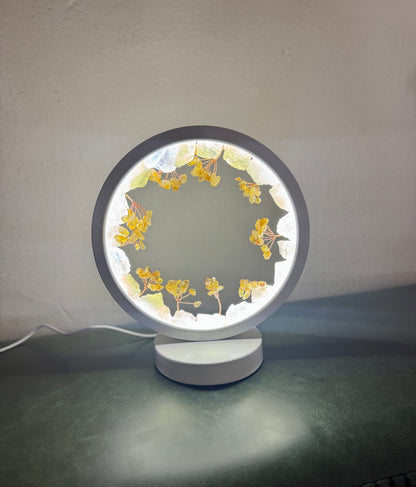 Round Gemstone Lamp