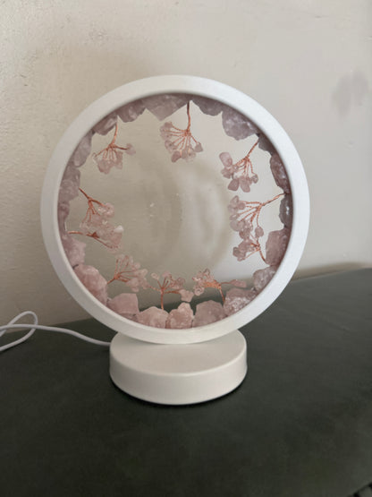 Round Gemstone Lamp