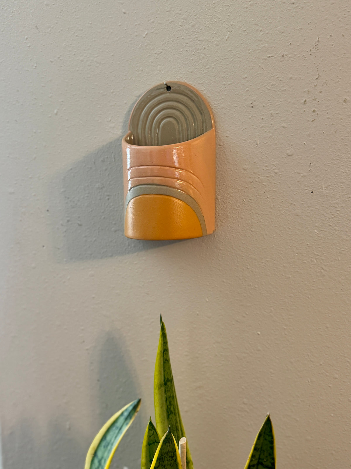 Sunrise Hanging Wall Pot