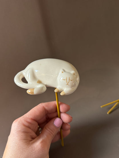 Curious Cats Plant Stick Set